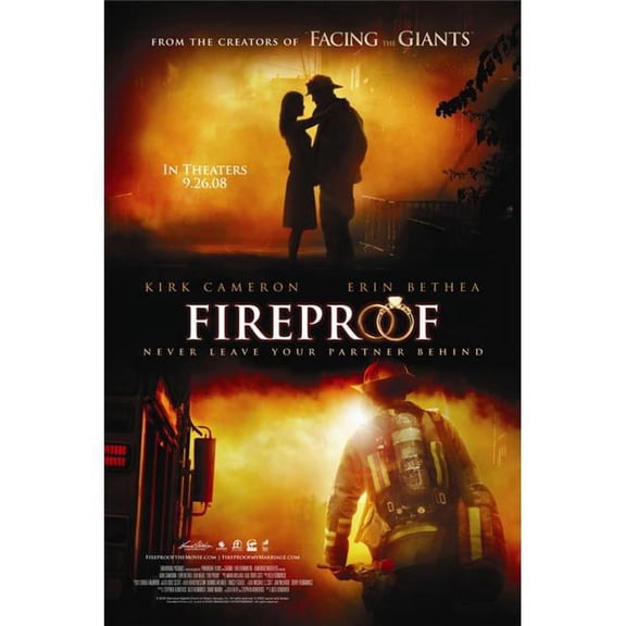 Pop Culture Graphics Fireproof Movie Poster Print - 27 x 40