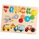 thumbnail image 2 of Tablero Ocupado, Juguetes Montessori, Tablero de Actividades para Niños Pequeños, Poder Cerebral, Juguetes Educativos, Tablero Ocupado de Madera para Estilo B, 2 of 9