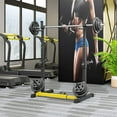 thumbnail image 6 of GARTIO Adjustable Squat Weight Rack Bench Press Weight Lifting Barbell Rack Stand Home Gym Fitness 570 LBS, 6 of 8
