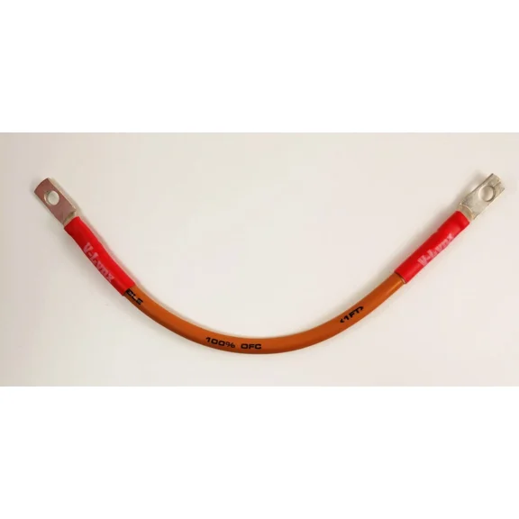 Vbl6 Copper Wire 6 Gauge Positive Battery Cable 6Ga 12" For Trolling Motors Boat
