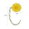 thumbnail image 7 of Wrapables Scenic Purse Hook Hanger, Foldable Handbag Table Hanger, Sunflower, 7 of 7