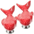 thumbnail image 6 of unbranded  2 Pcs Drawer Handle Cabinet Knob Door Handles Dresser Knobs Red, 6 of 8