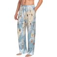 thumbnail image 2 of Balery Men'S Animals Travel World Map Pants,Sleepwear Pants,Pajama Pants,Pj Bottoms Drawstring And Pockets-Large, 2 of 9