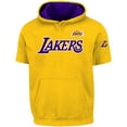 thumbnail image 2 of Men's Fanatics Luka Don-i- Gold Los Angeles Lakers Big & Tall Short Sleeve Hoodie, 2 of 3