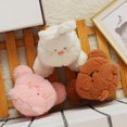 thumbnail image 3 of Gwong Juguete Peluche Toy Tize Diseño de arco Decoración Fina Artesanía Oso Conejo Cerdo Relleno Abrazo Juguete para niños Gwong 30010484, 3 of 6