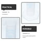 thumbnail image 5 of probetas graduadas de plástico transparente de 10 ml, 25 ml, 50 ml y 100 ml., 5 of 7