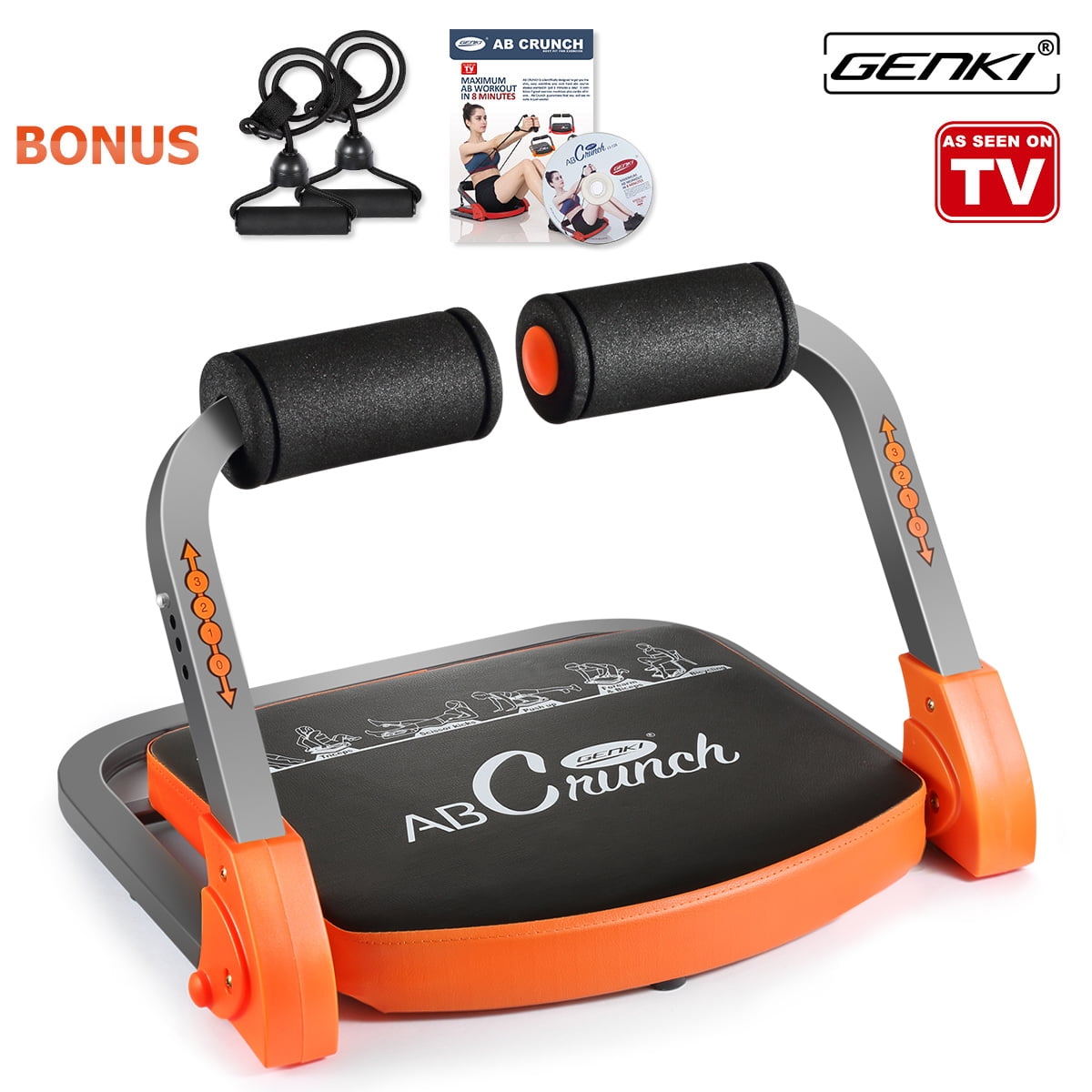 Workout Equipment Home Multifunctional Mini Supine Body-Building Abdominal Muscles Sit-Up Machine by Fanye