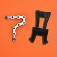 thumbnail image 4 of WRITWAA 2Pcs Mountain Bike Pedals Toe Clip Durable Plastic Strapped Pedals For Cycling Enthusiasts, 4 of 8