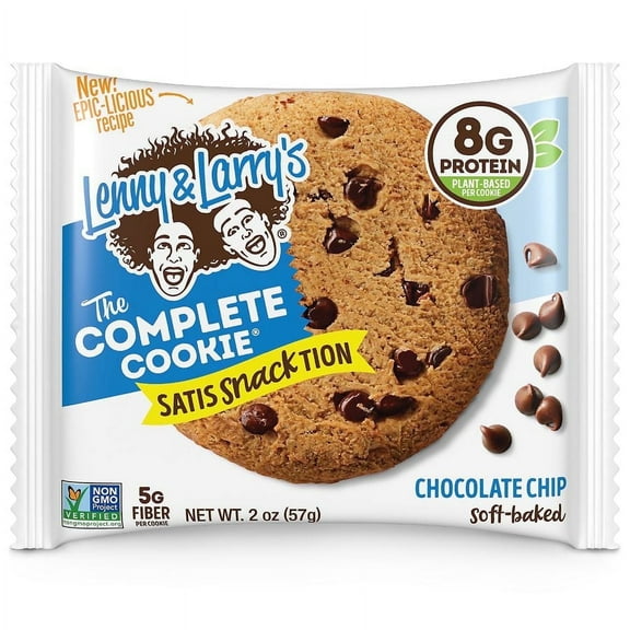Lenny & Larry's The Complete Cookie Chocolate Chip 2.0 oz Pack of 2