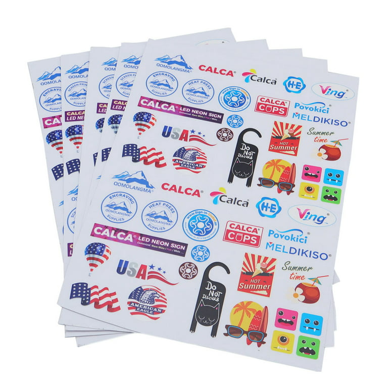 Personalized UV Transfer Stickers-Design Your own Custom - Any  Text/Image/Logo-Self-Adhesive Crystal Label- Multiple Sizes, Fonts, & Colors