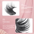 thumbnail image 6 of Fyeme False Eyelashes 3D Faux Mink Fur Artificial Handmade Lashes Long-lasting Charming Comfortable Wear Thick Soft Makeup Accessories Fake Lash for Eyelash Extension, 6 of 8