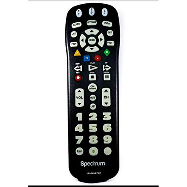 Spectrum Tv Remote Control 3 Types To Choose Frombackwards Compatible With Time Warner Brighthouse And Charter Cable Boxes Pack Of One Ur3 Sr3s Walmart Com