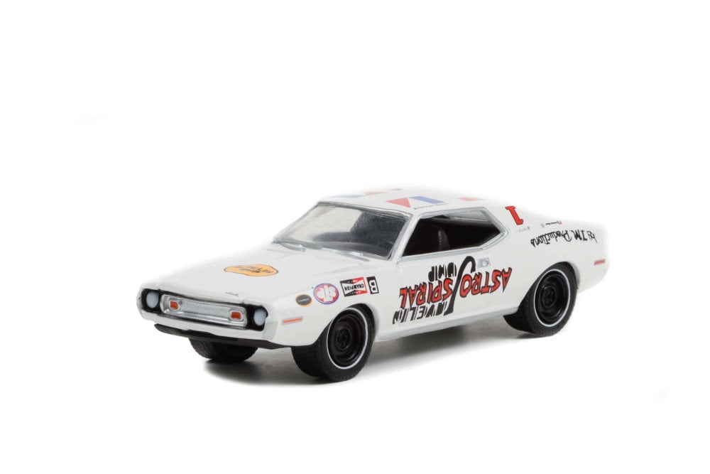 1972 AMC Javelin SST, White Greenlight 30329/48 1/64 scale Diecast