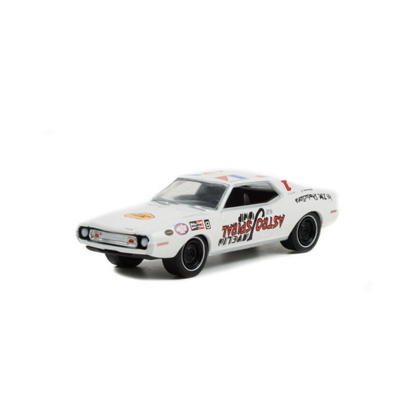 1972 AMC Javelin SST, White - Greenlight 30329/48 - 1/64 scale Diecast Model Toy Car