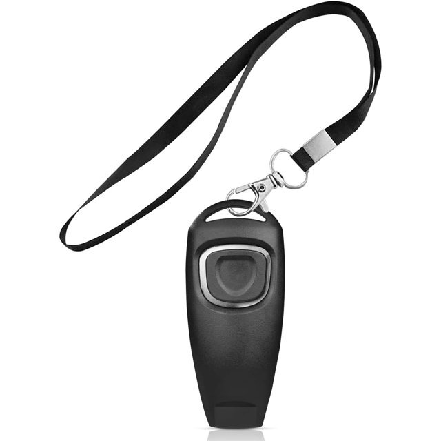 Hundvissla Hundträningsklicker multi-function, Long Distance, Ideal for dog training (Red)