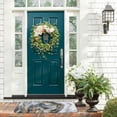 thumbnail image 3 of WERPE Marble Texture Design Square Floor Mat for Home Entrance Outside Entry 19.68*47.24 in, 3 of 6