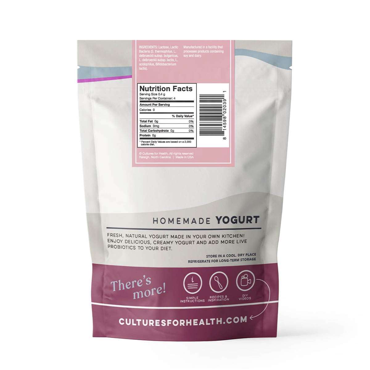 Cultures For Health Mild Flavor Yogurt Starter Culture