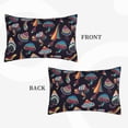 thumbnail image 4 of Bixox Mushroom Doodle Printed Pillow Protector,Super Soft Ideal for Home,Guests,Rentals - 20"x30", 4 of 8