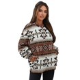 thumbnail image 7 of HELLHERO Aztec Print Sweatshirt for Women Casual Long Sleeve Sweatshirt Plus Size Fall Fashion Crewneck Pullover Tops Size XL, 7 of 7