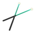 thumbnail image 1 of Timpani Mallet, 2 Pcs  Alloy Body Timpani Mallet  Anti Slip Rubber Handle with Soft Wool Felt Head Percussion Stick, 1 of 7