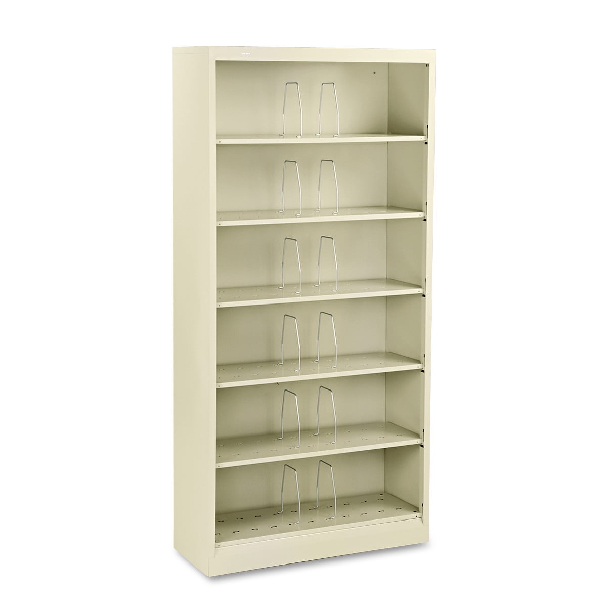 HON 600 Series Steel Open Shelf Files, SixShelf, 36w x 133/4d x 757