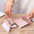 thumbnail image 3 of 2 Pieces/Set Mini Broom Dustpan Nordic Desktop Keyboard Washing Brush Small Hand Tool for Home Office, Pink, 3 of 7