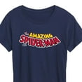 thumbnail image 3 of Marvel Spider-Man - Editorial Logo - Ladies Short Sleeve Graphic T-Shirt, 3 of 5