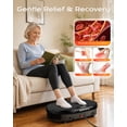 thumbnail image 4 of Anqdy Whole Body Vibration Plate for Weight Loss Lymphatic Drainage, Home Workout Vibrating Muscle Toner with 2 Resistance Bands, 4 of 10