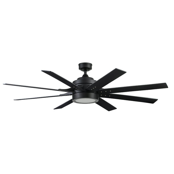 Honeywell 62 Xerxes Matte Black Remote, Black Ceiling Fan With Remote