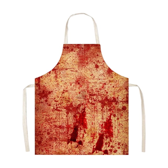 Mom's Best Delantal de cocina salpicado de sangre para fiesta de Halloween del Día de los Muertos