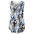 thumbnail image 4 of Up to 65% Off Women Fashion Summer Sexy Sleeveless Printing Light Loose Ventilation T-Shirt Tank Tops for Women 2024 Women Plus Size Tank Tops, 4 of 6