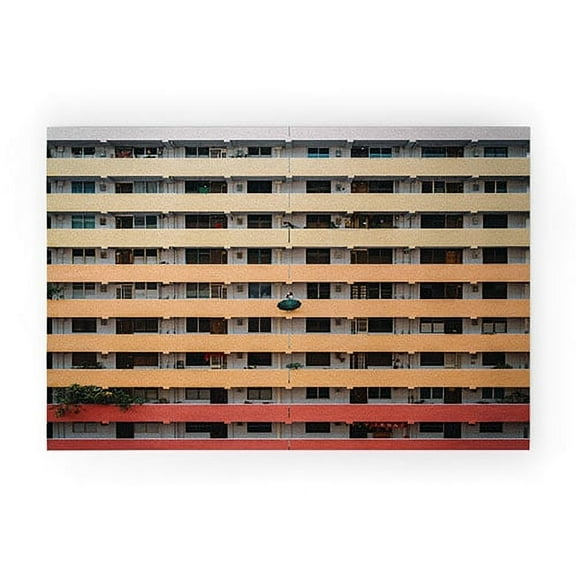 Society6 Tristan Zhou Gradient Building 20" x 30" Welcome Mat