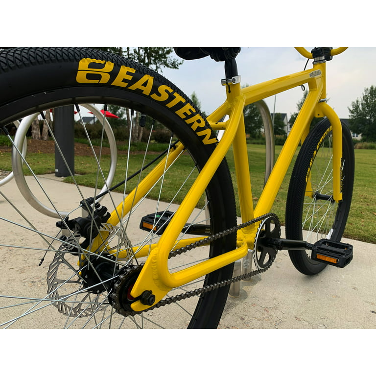 2020 SE Bikes Blocks Flyer 26 black w/yellow wheels