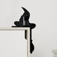 thumbnail image 4 of sruoe Halloween Wall Decals, Wall Sticker Decorations, Halloween New 3Ds Three-dimensional Witch Hat Acrylic Mirror Paste Home Switchs Wall Decoration Paste, Wall Decal for Party Decor, 4 of 6