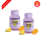 Lemm'e Purr Women's Probiotic Gummies – Vegan, Non-GMO Probiotic Supplement – Pineapple Flavor – Pack of 2 (60 Count Each)