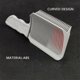 thumbnail image 4 of VShaped Fade Hair Cutting Comb Set, Professional Barber Hair Blending Tool for Men, Grey 2 Pack, 4 of 4