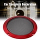 thumbnail image 3 of Coche Metal Audio Altavoz Parrilla Cubierta Malla Woofer Rejilla rojo 6,5 pulgadas, 3 of 6