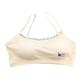 thumbnail image 3 of SHenli Girls Training Bras Kids Spaghetti Crop Cami Wireless Cotton Bra for Girls 9-15 Years, 3 of 7