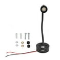 thumbnail image 2 of Bedside Reading Lamp, Adjustable Gooseneck LED  Aluminum Alloy RV Task Light 10-30v Focused Lighting  For Home For  Black, 2 of 8