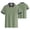 Green, variant on HAJWOH Polo Shirts for Men Dressy Casual Button Collared Golf T Shirt Classic Solid Color Business Summer Blouses