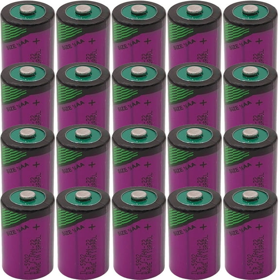 20-Pack Hi-Capacity Batteries for TADIRAN TL-5902 3.6V 1/2 AA ER14250 SL350/750 TL-2150 battery