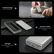 WAVLINK WL-ST401C 8TB External USB 3.0/SATA SSD Drive, Desktop Replacement, Tool-Free Installation, for Apple, Microsoft, Dell