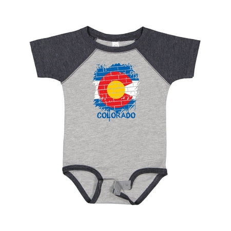 

Inktastic Graffiti Colorado State Flag Gift Baby Boy or Baby Girl Bodysuit