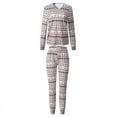 thumbnail image 5 of Family Christmas Pjs Matching Sets Printed Tops + Pants Sleepwear Set for The Baby, Kids, Teens, and Adults, 5 of 7