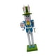thumbnail image 5 of Figura de Cascanueces de Conejo de Pascua, Decoración de Madera Hecha a Mano para Estantes y Primavera Azul claro, 5 of 9
