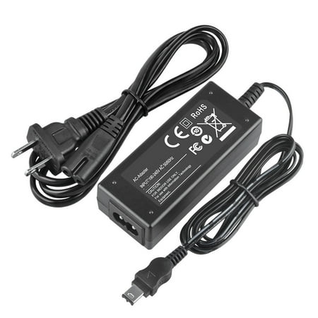 

K-MAINS AC Power Adapter Charger Replacement for Sony Mini DV Handycam Camcorder DCR-TRV830