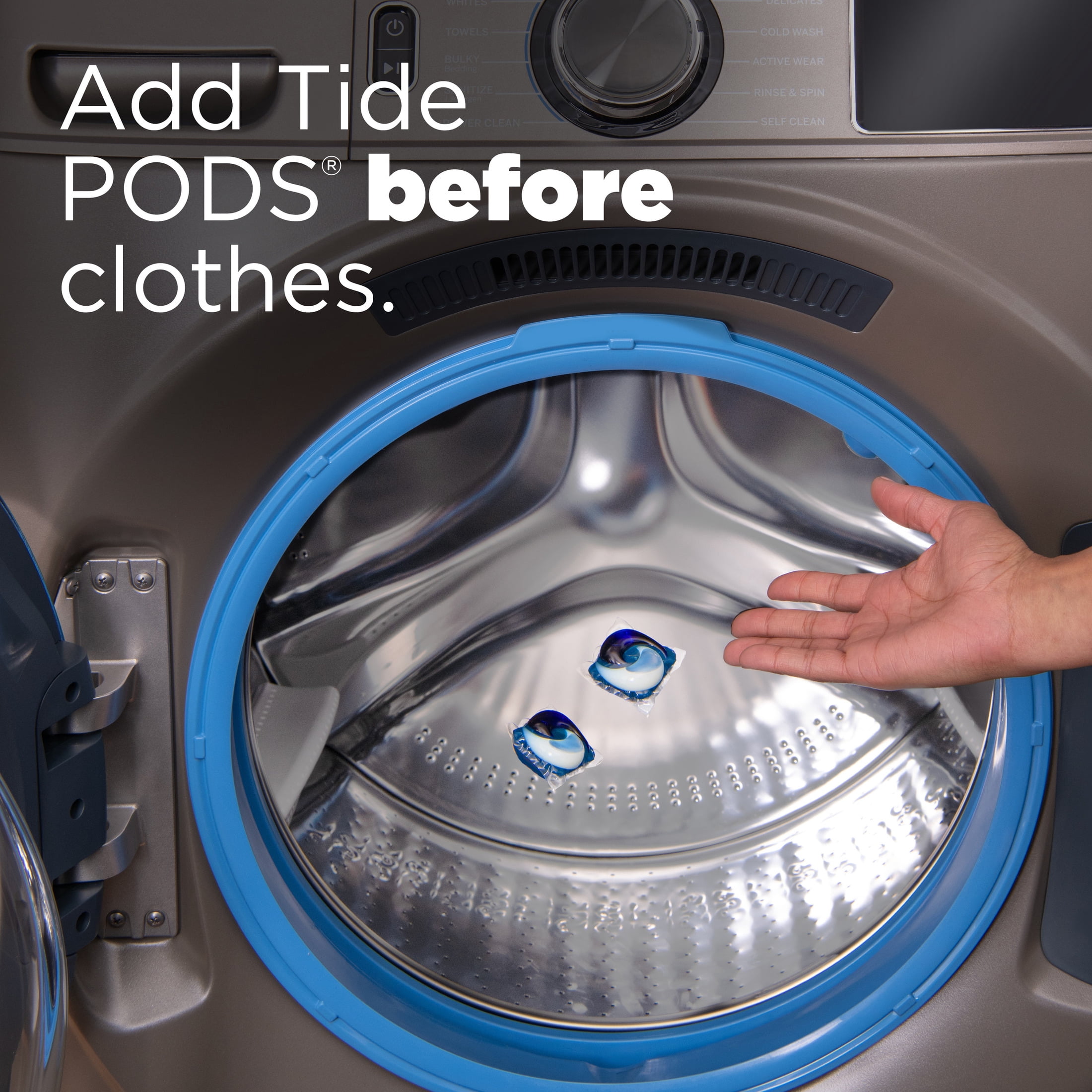 Tide PODS Laundry Detergent Soap Pacs, Ultra OXI, 32 Count