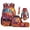 Cartoon Fire Truck, variant on Jeiento Galaxy Backpack Set for 9-12 Years Old 5 Pcs Wolf 17 Inch Lightweight Bookbag with Insulated Lunch Bag Pencil Case for Elementary School Gift for Son