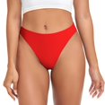 thumbnail image 1 of Fotbe Red Tanga Sin Costuras para Mujer con Estampado – Panties Invisibles, Transpirables y Cómodos para Uso Diario-XX-Large, 1 of 6