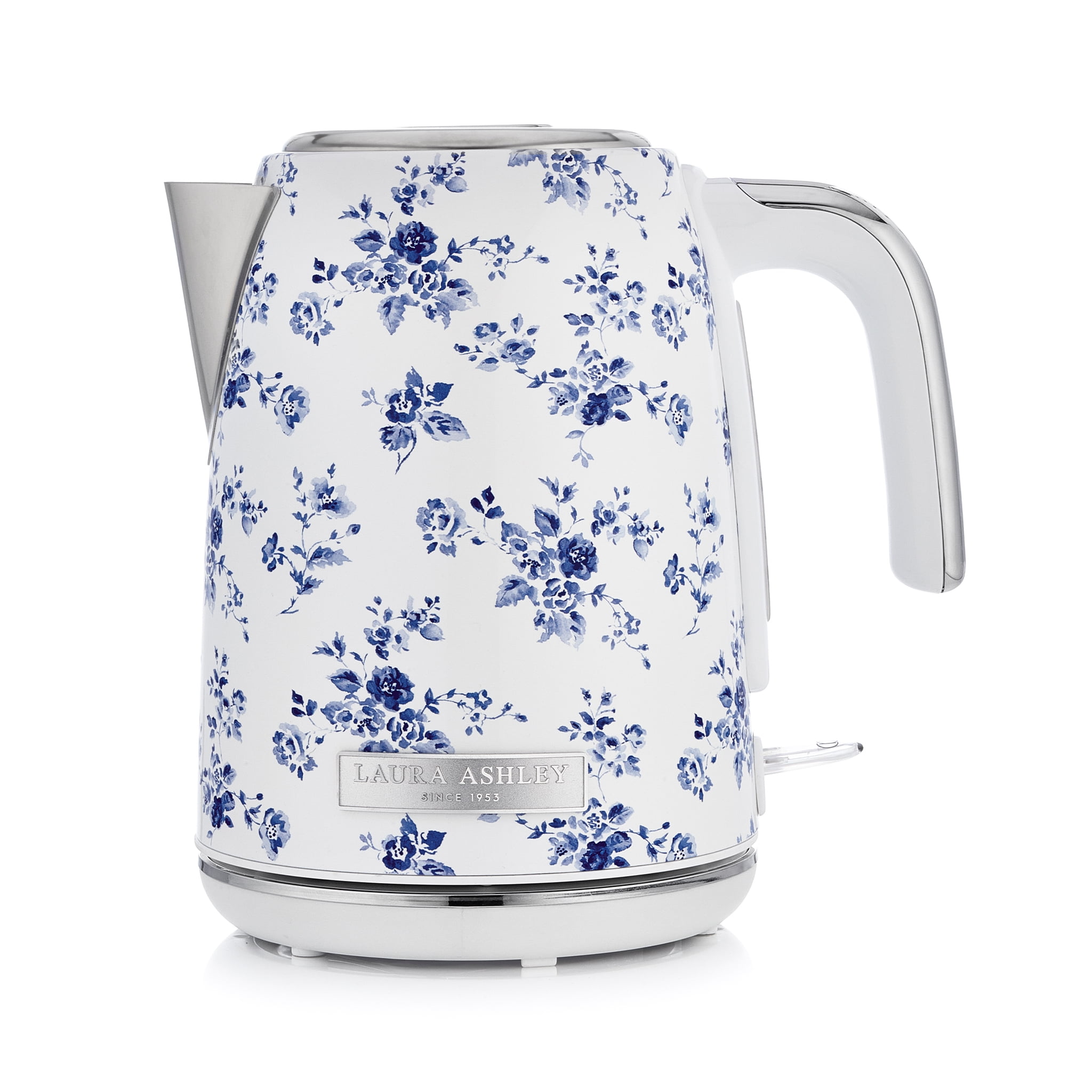 Laura Ashley 17 Liter Electric Jug Kettles, China Rose with Temperature Control